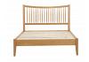 4ft6 Double Bewick Real Oak, Spindle Bed Frame 2